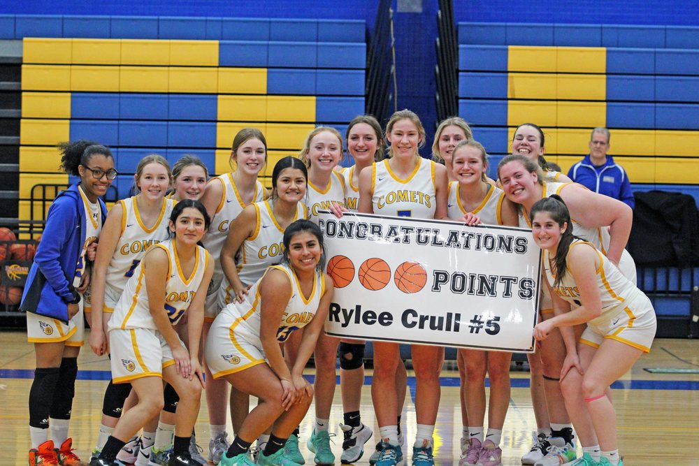 ​Rylee Crull  Hits the 1,000 Point Club