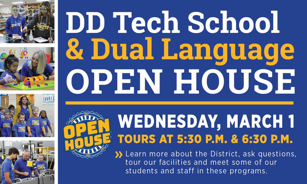 Open House Wednesday March 1, 2023