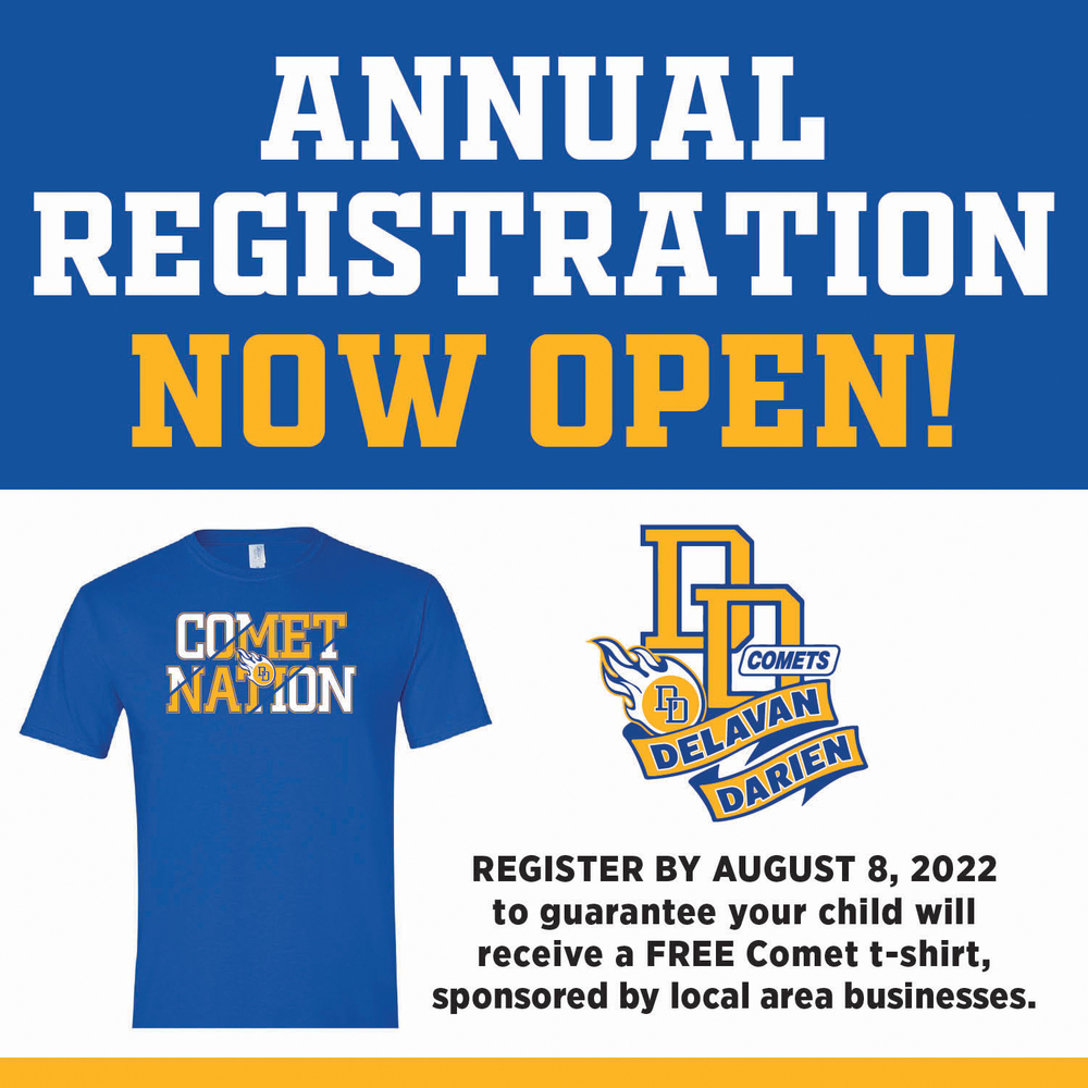 DDSD Annual Registration Open