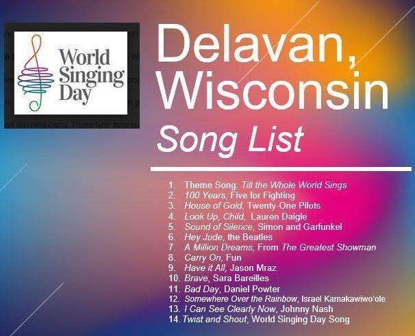 World Sing Day - Delavan