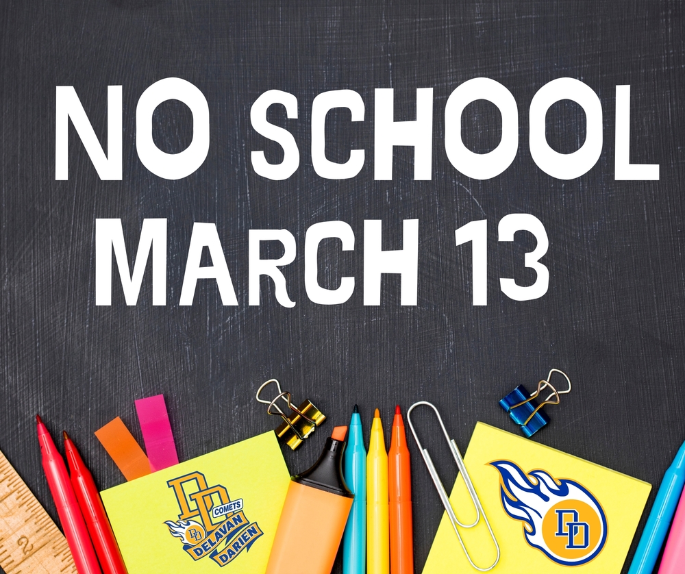 No School March 13