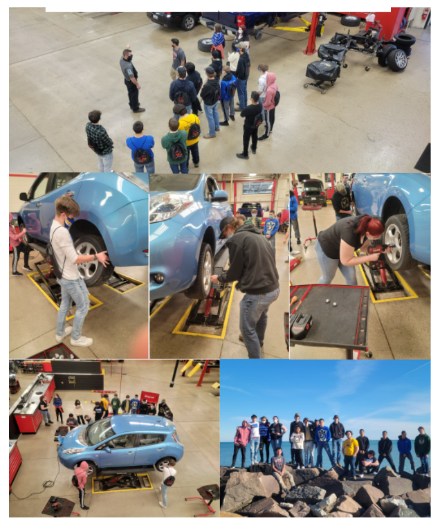 DDHS Automotive and Small Engine courses travel to Gateway Technical College