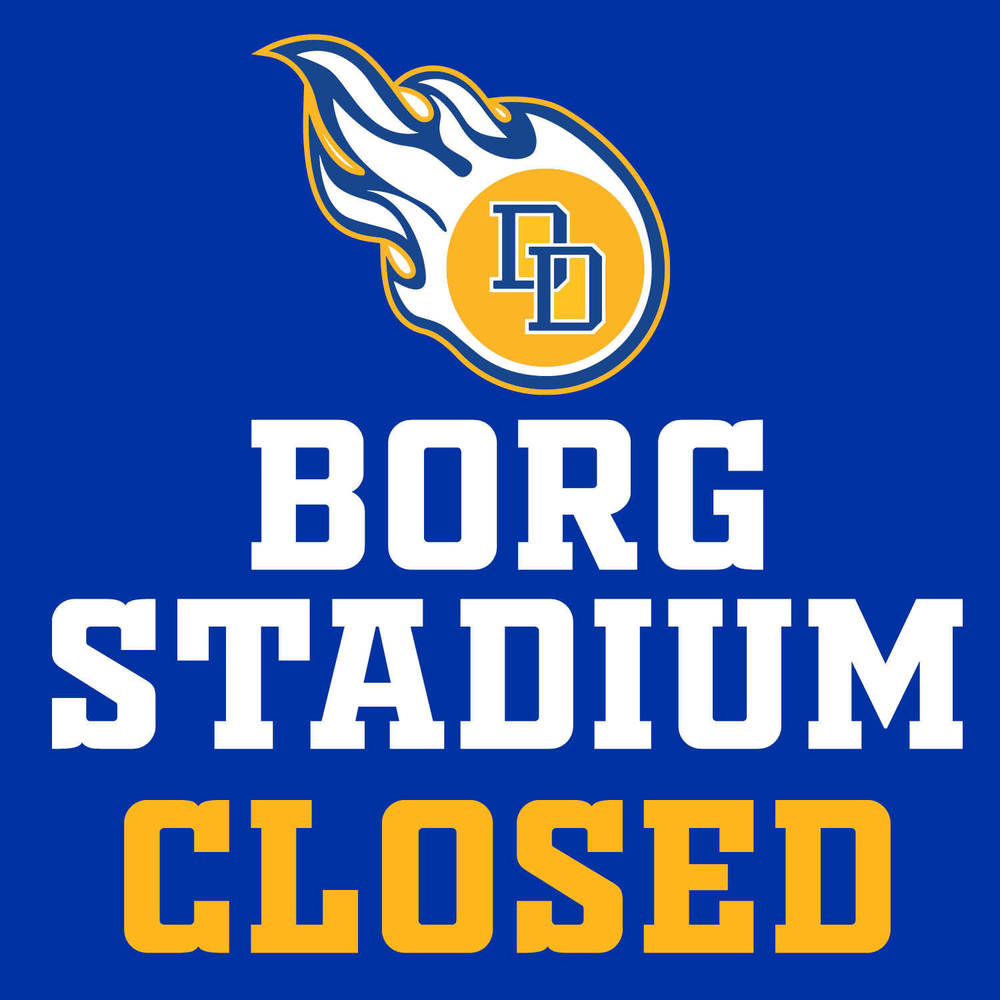 Borg Stadium Closed Until Further Notice 