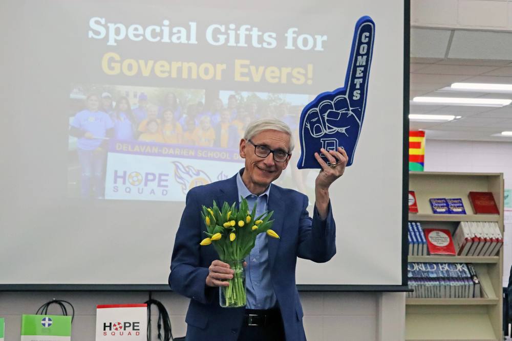 Governor Tony Evers Visits DDSD