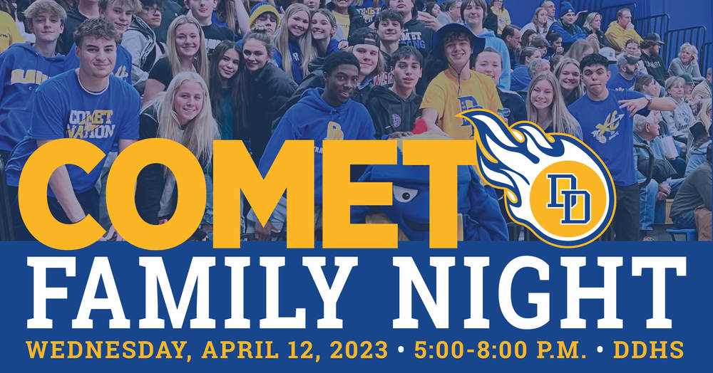 DDHS HOSTS COMET FAMILY NIGHT 