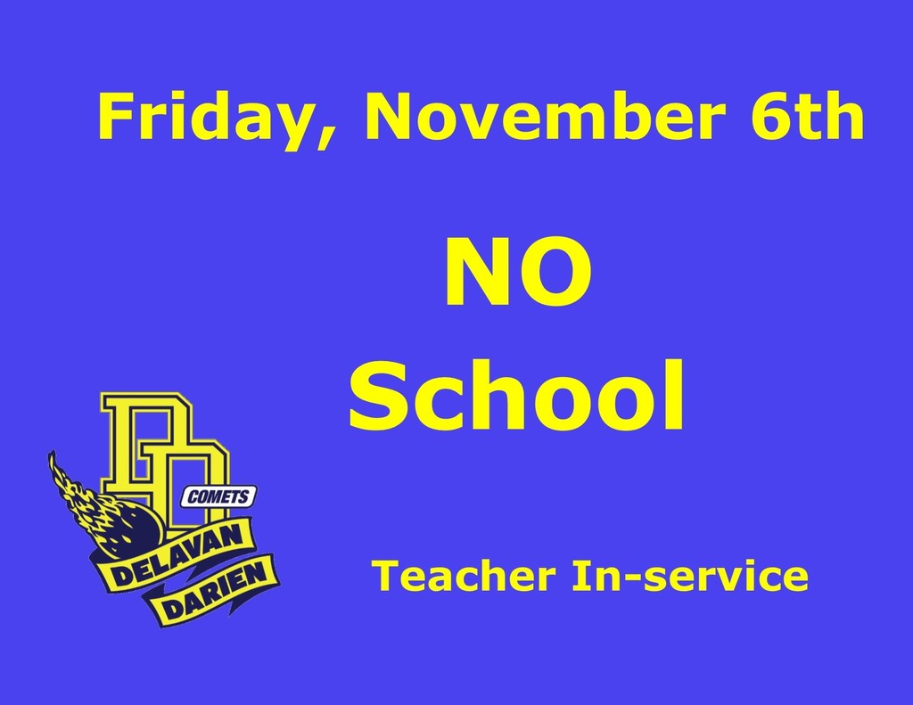 No School Nov. 6th, 2020