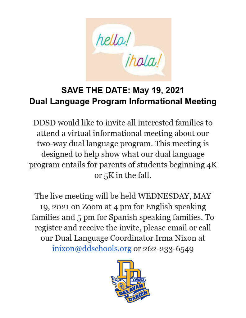 DL Informational Meeting 2021