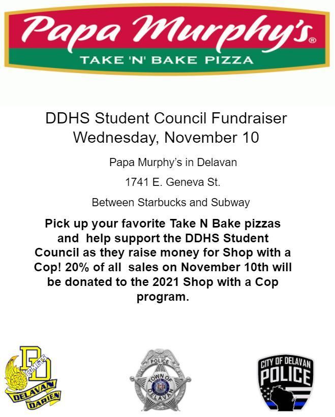 DDHS Student Council Fundraiser