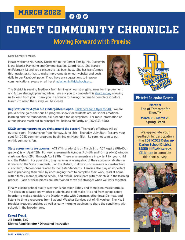 Comet Community Chronicle 