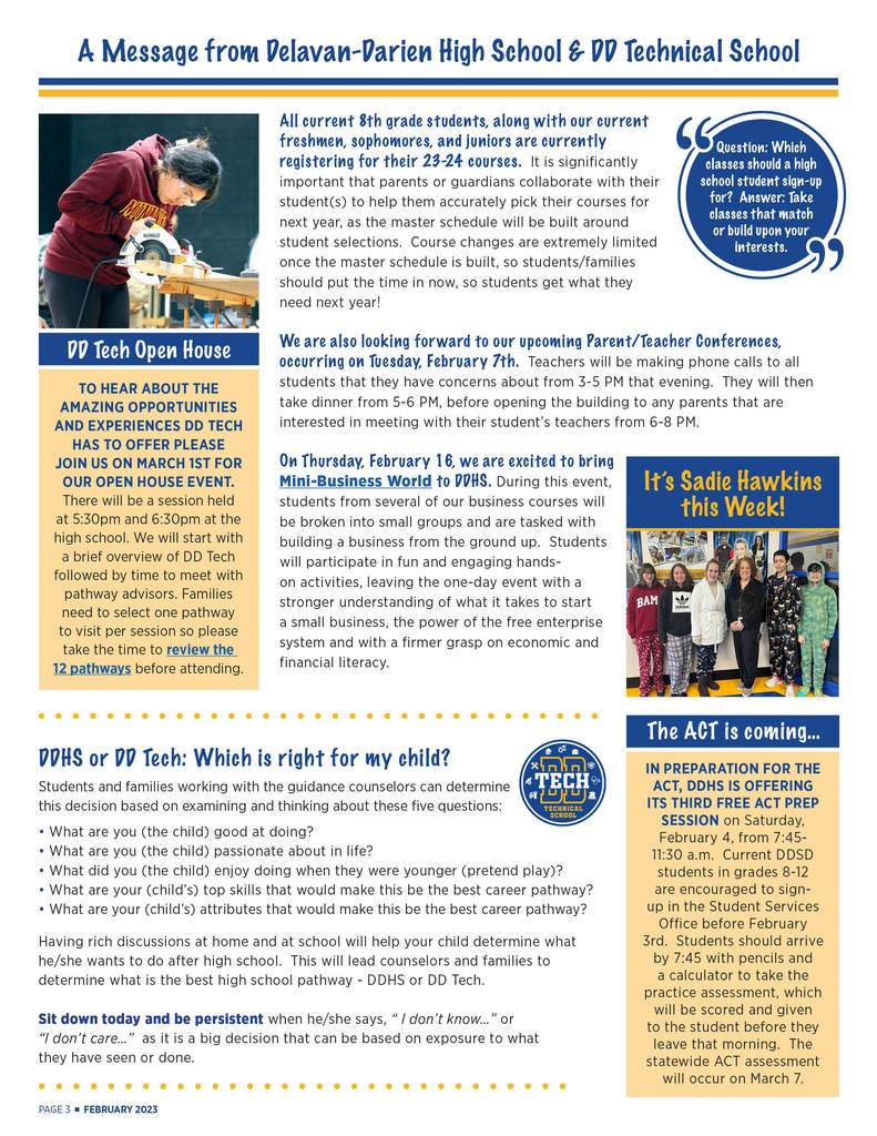 February Comet Community Chronicle
