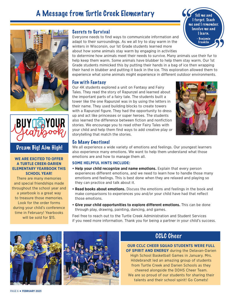 February Comet Community Chronicle